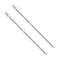 2 Pieces 1.5m Stainless Steel Flagpole L842