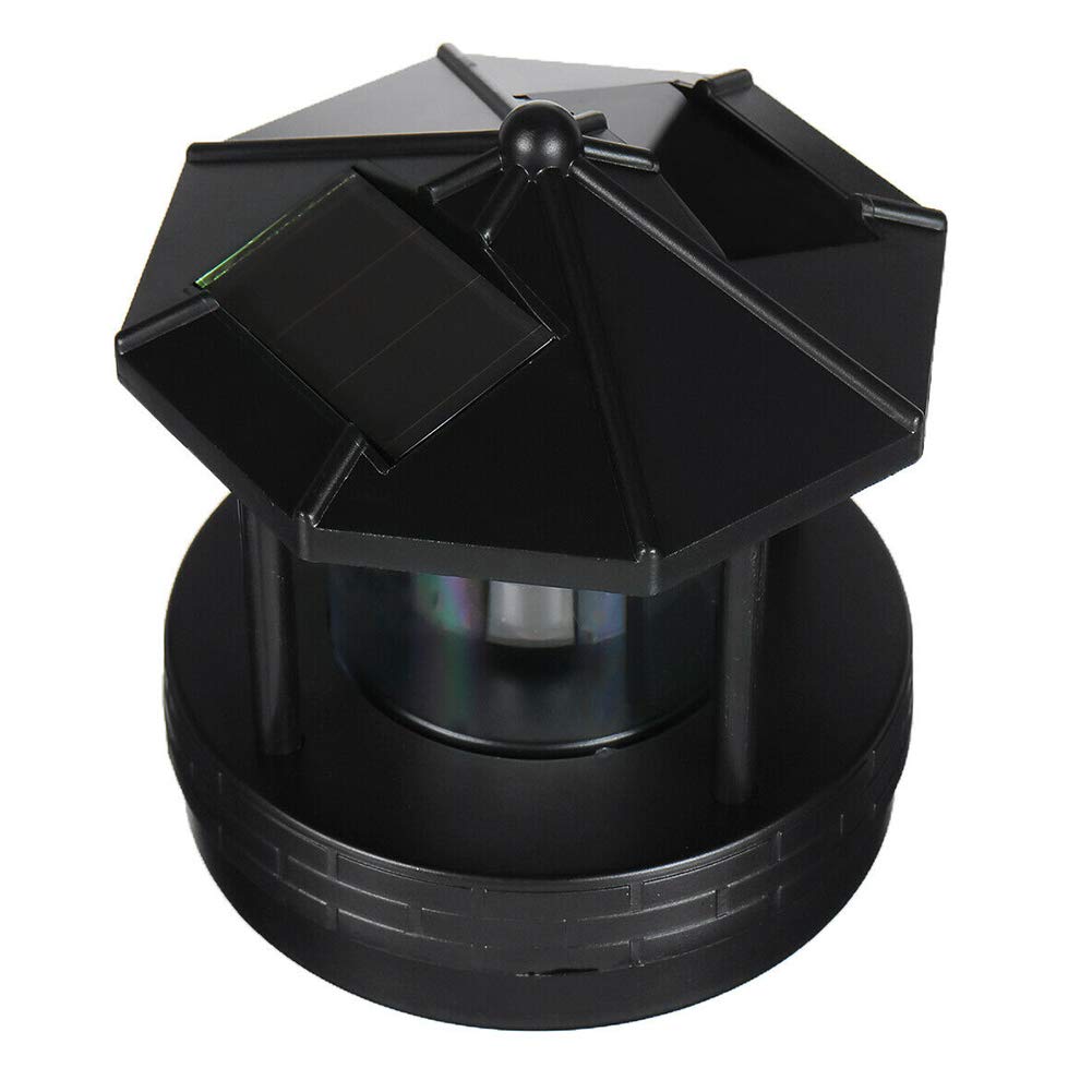Solar Lighthouse with Rotating LED Light C88264