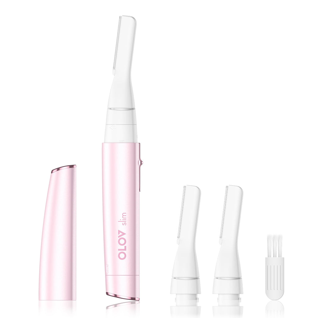 Pink Electric Facial Hair Remover with 2 Replaceable Blade I792708