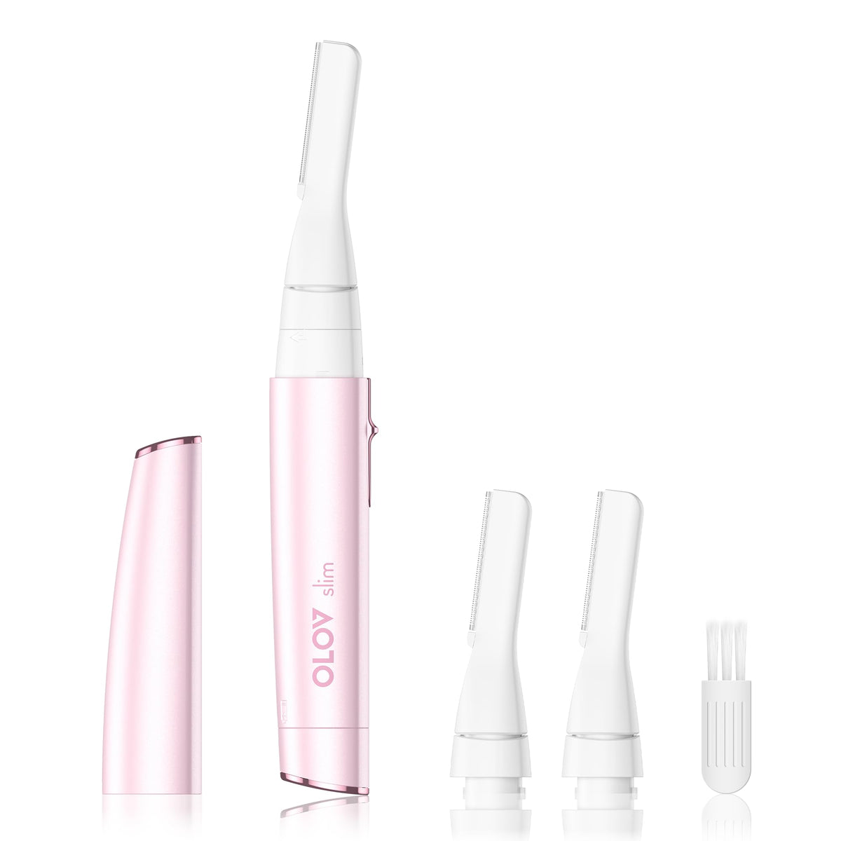 Pink Electric Facial Hair Remover with 2 Replaceable Blade I792708