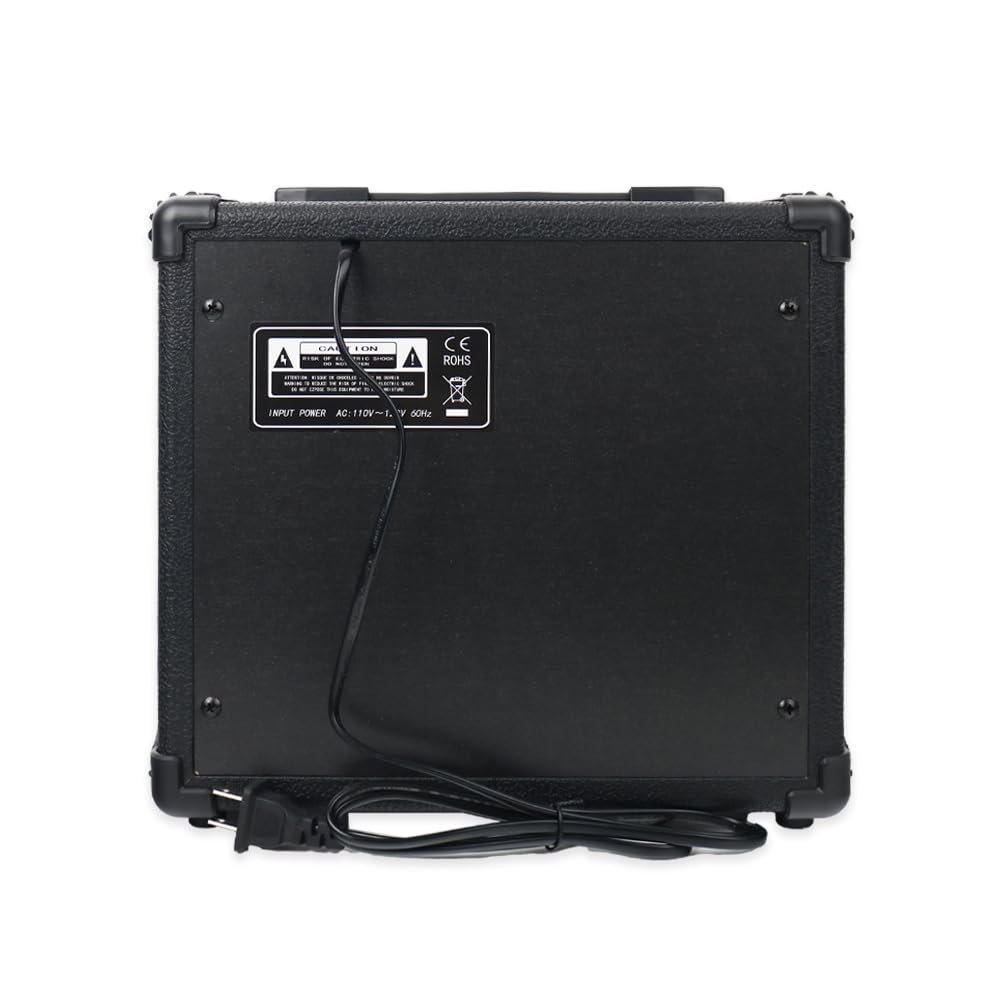 20W Black Portable Electric Guitar Amplifier I38069