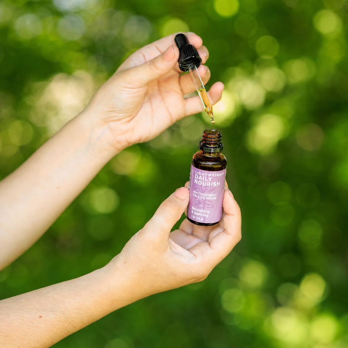 Unscented Plant Based Face Oil Serum, 1 oz M426