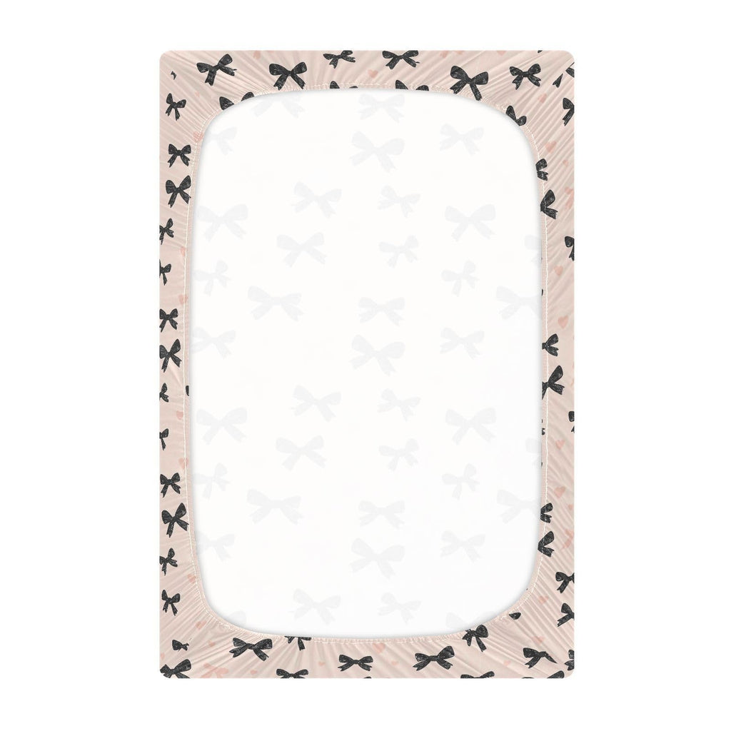 Soft Breathable Microfiber Fitted Crib Sheet I50007