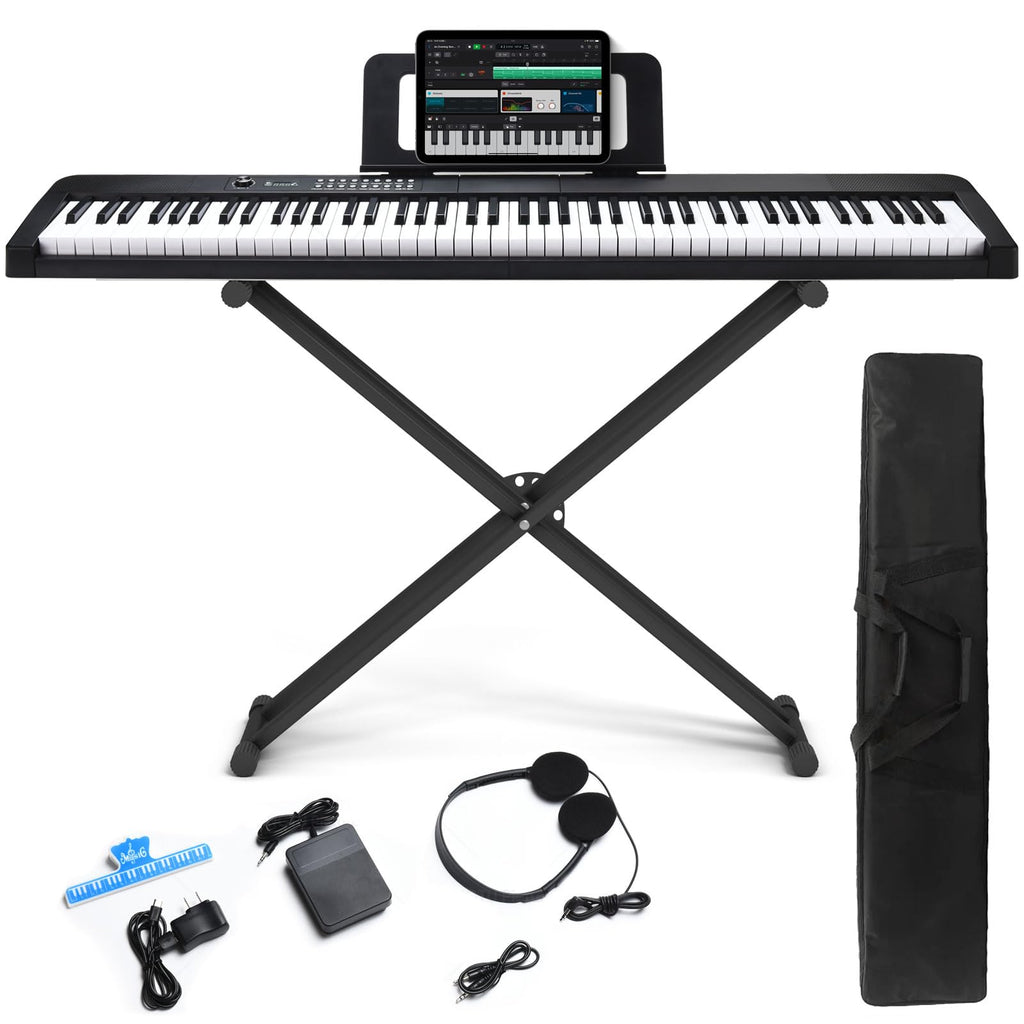 88 Key Digital Piano with Semi Weighted Keys H13201