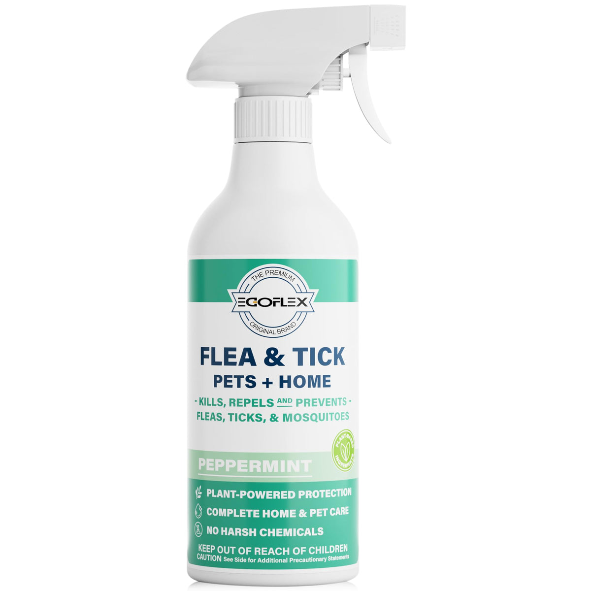 Plant-Based Flea Spray with Peppermint Scent 16oz W40996
