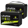 12V 100Ah LiFePO4 Deep Cycle Battery with 100A BMS H8342