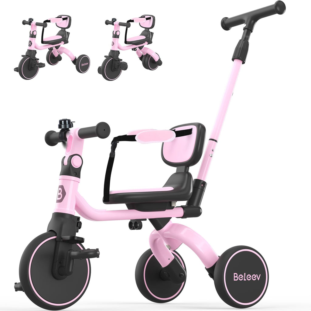 5 in 1 Toddler Tricycle & Balance Bike L6838