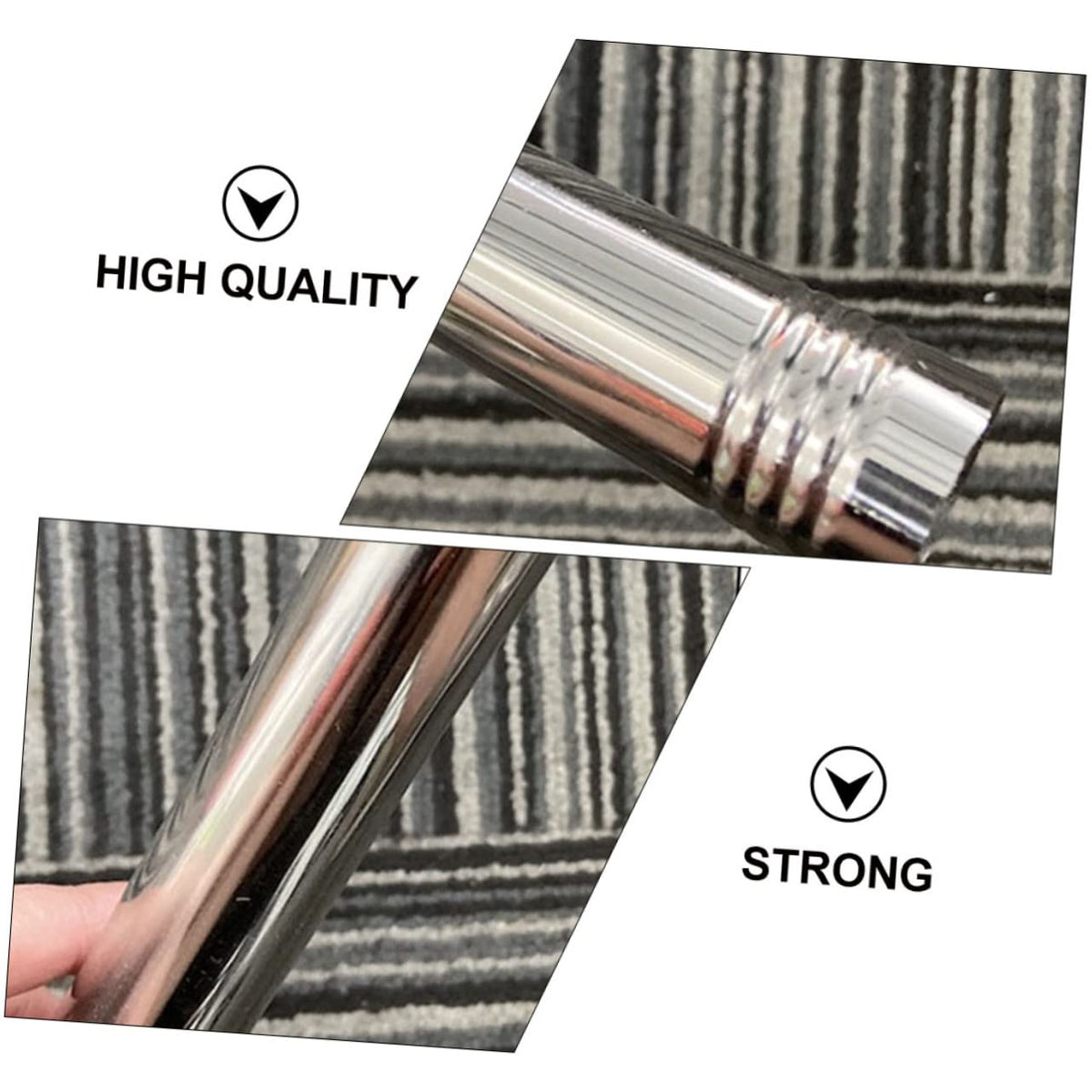 2 Pieces 1.5m Stainless Steel Flagpole L842