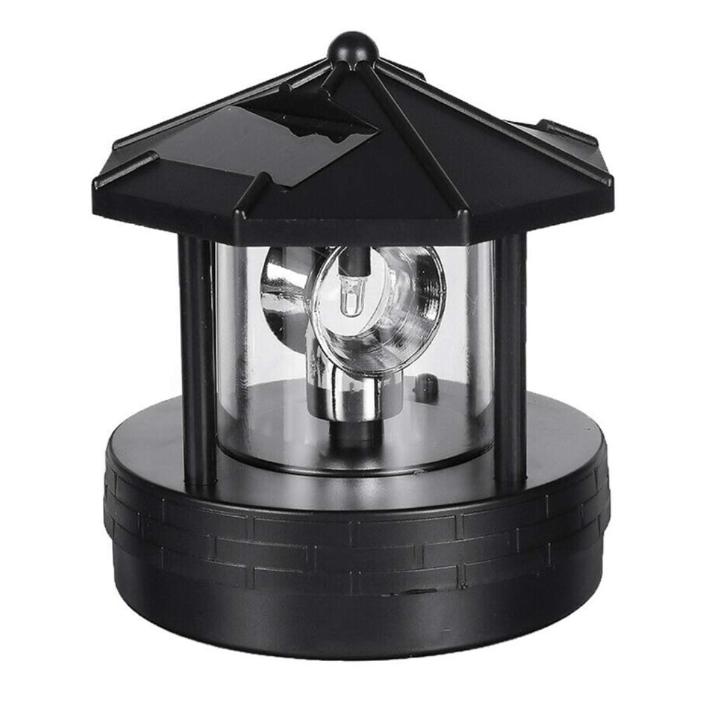 Solar Lighthouse with Rotating LED Light C88264
