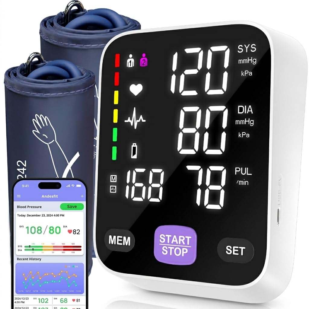 Upper Arm Blood Pressure Monitor with 21" XL Cuff H975
