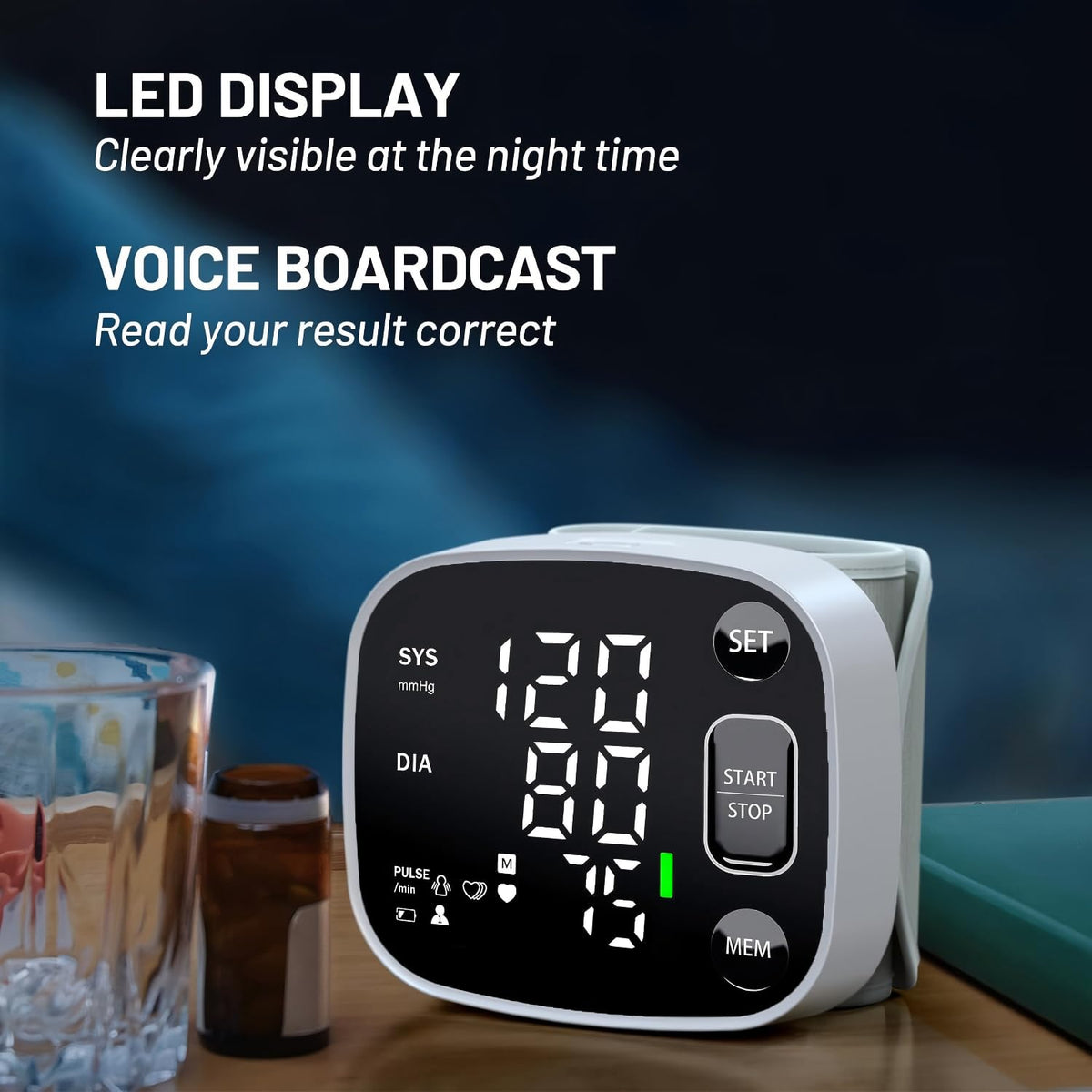 Wrist Blood Pressure Monitor N800