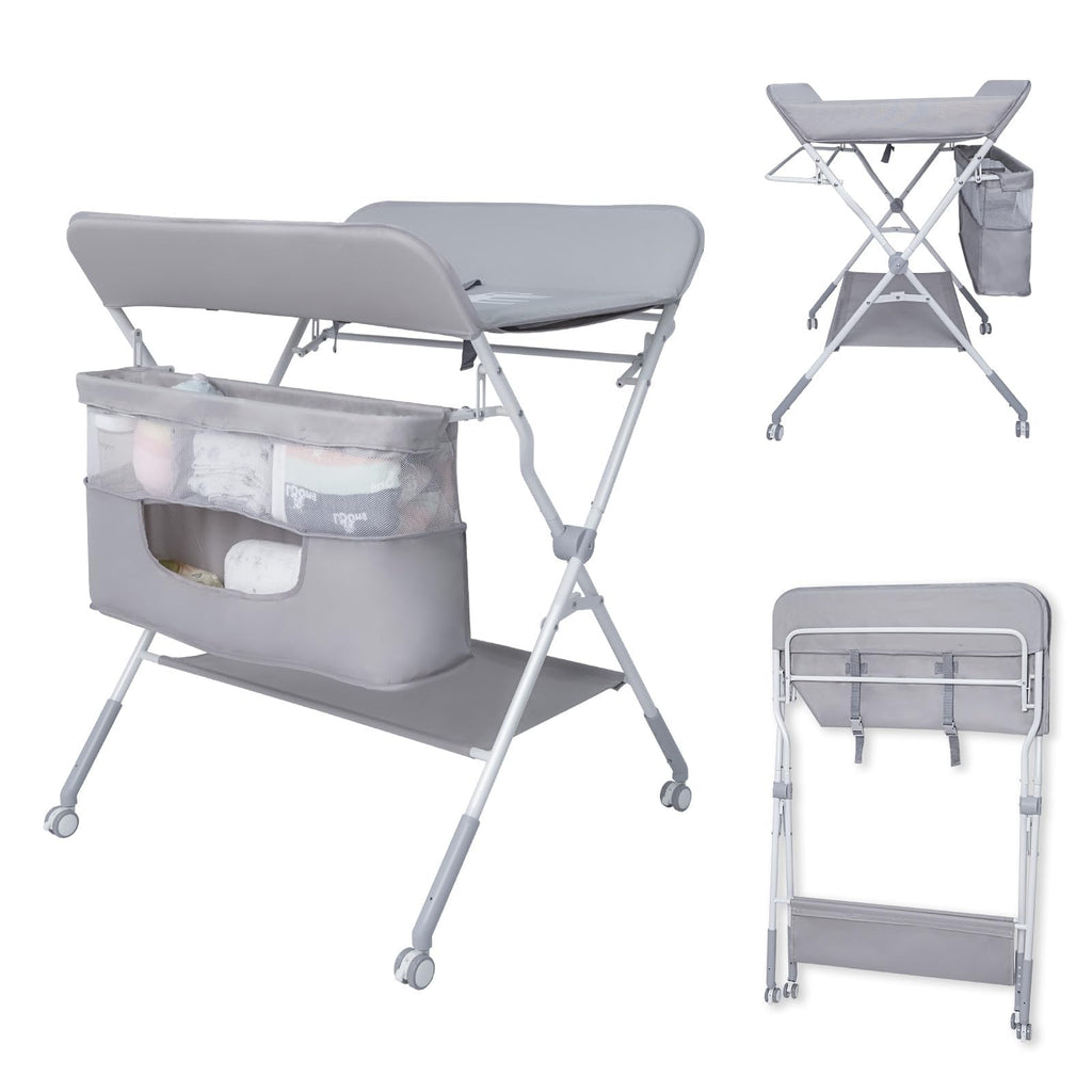 Portable Folding Baby Changing Table with Safety Belt X2134