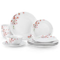 Porcelain 12 Piece Dinnerware Set E3301