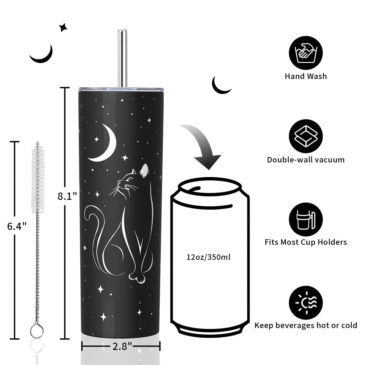 20oz Stainless Steel Insulated Tumbler C510871