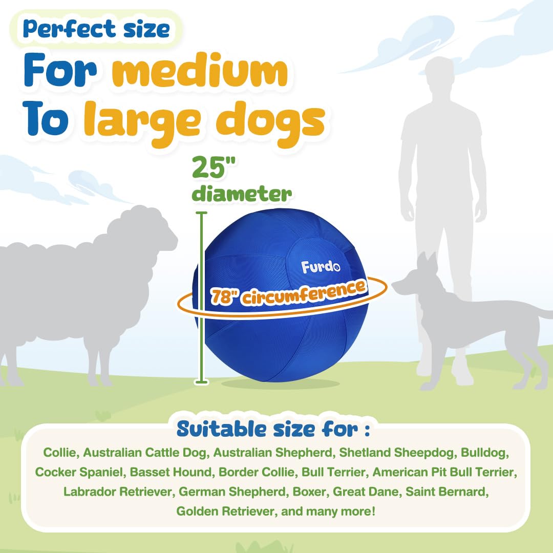 25" Herding Ball for Dogs L9848