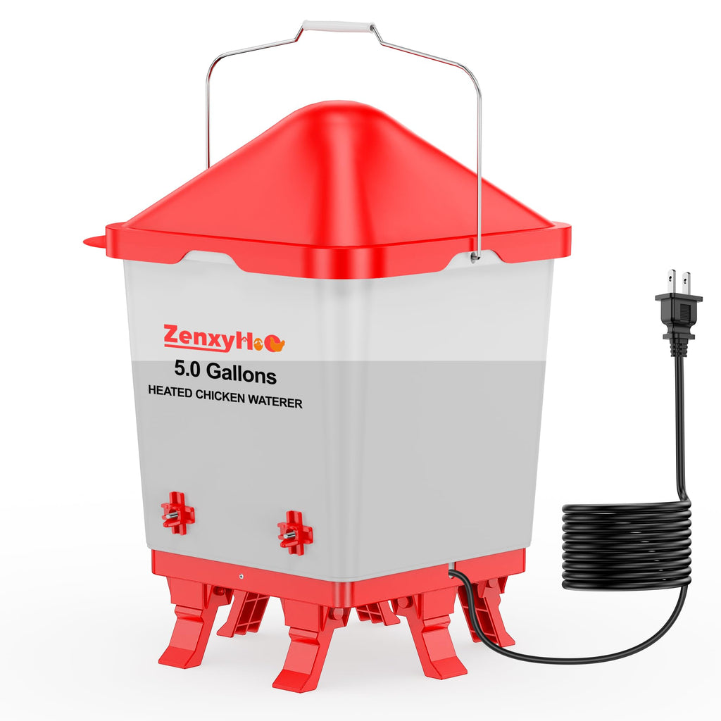 5.0 Gal Heated Chicken Waterer Bucket A58171