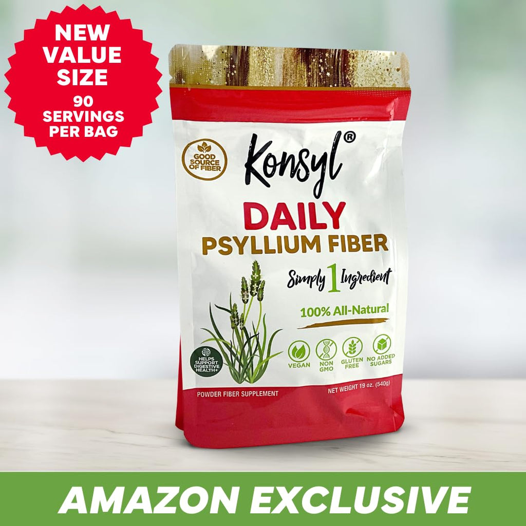 Natural Unflavored Psyllium Fiber Powder W95892