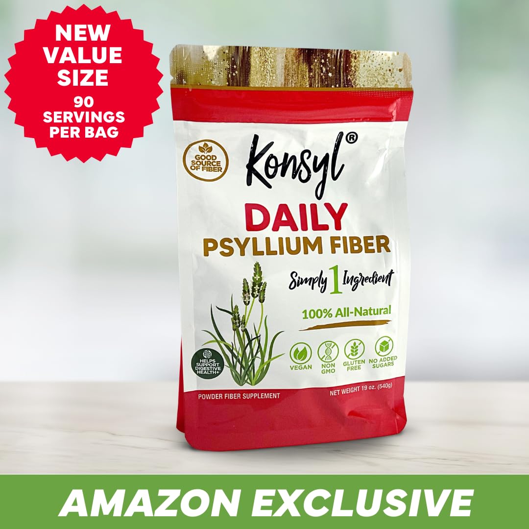Natural Unflavored Psyllium Fiber Powder W95892