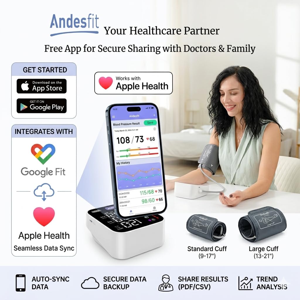 Upper Arm Blood Pressure Monitor with 21" XL Cuff H975