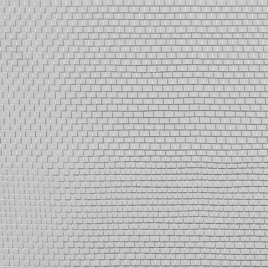 Aluminum Mesh Roll 39.4 x 196.9 Inches Silver S119