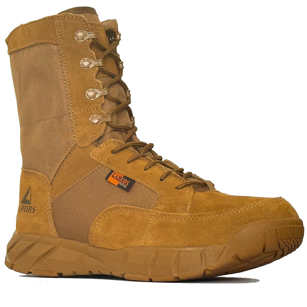 Coyote Brown Lace Up Tactical Boots P2130