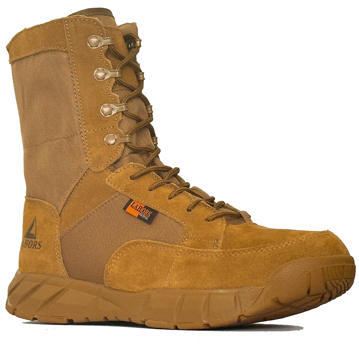 Coyote Brown Lace Up Tactical Boots P2130