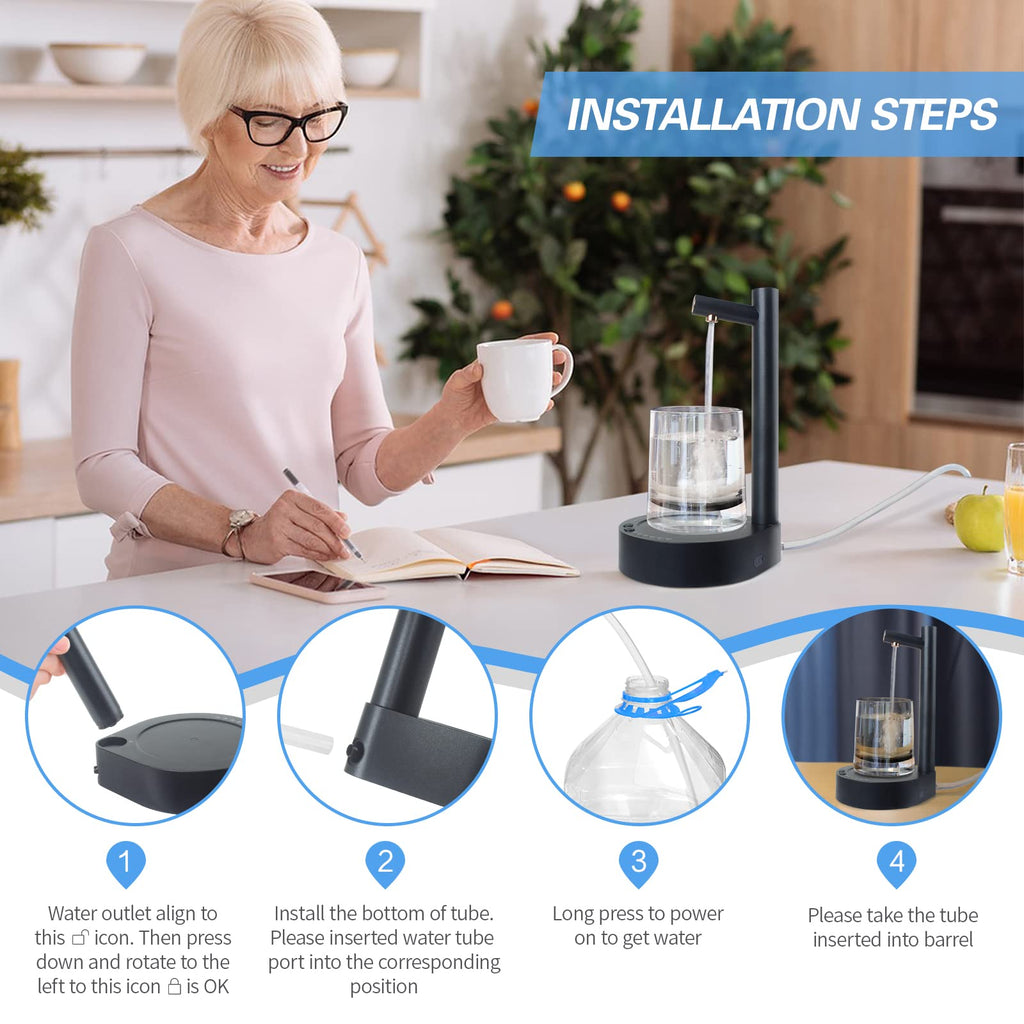 Portable Electric Water Bottle Dispenser V848