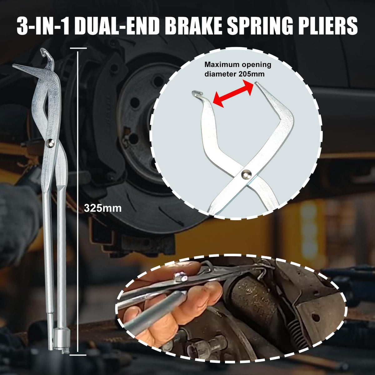 16 Pc Drum Brake Tool Kit A141