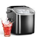Black Countertop Ice Maker with Ice Scoop & Basket K52939