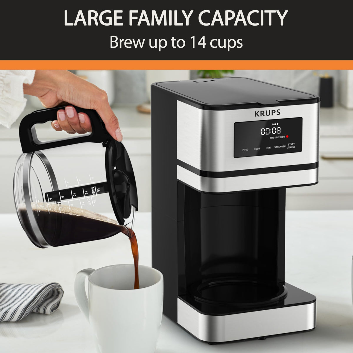 Programmable 12-Cup Drip Coffee Maker T30794