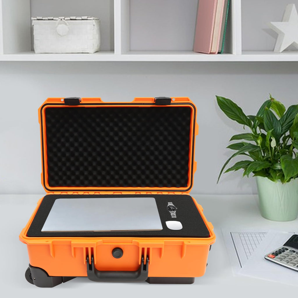22" Rolling Waterproof Hard Camera Case with Customizable Foam R755846