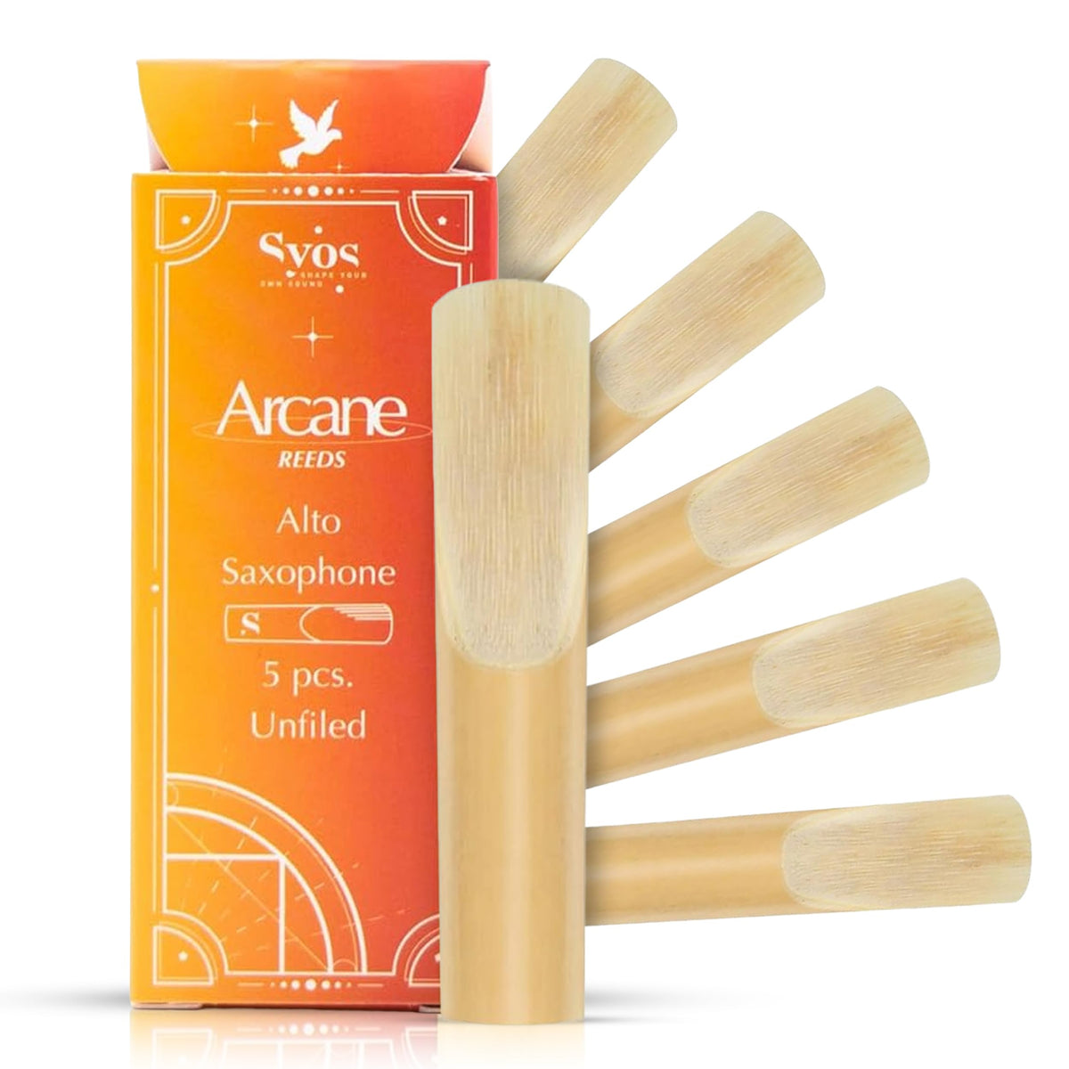 Alto Saxophone Reeds 2.5 French Cane Box of 5 K324650