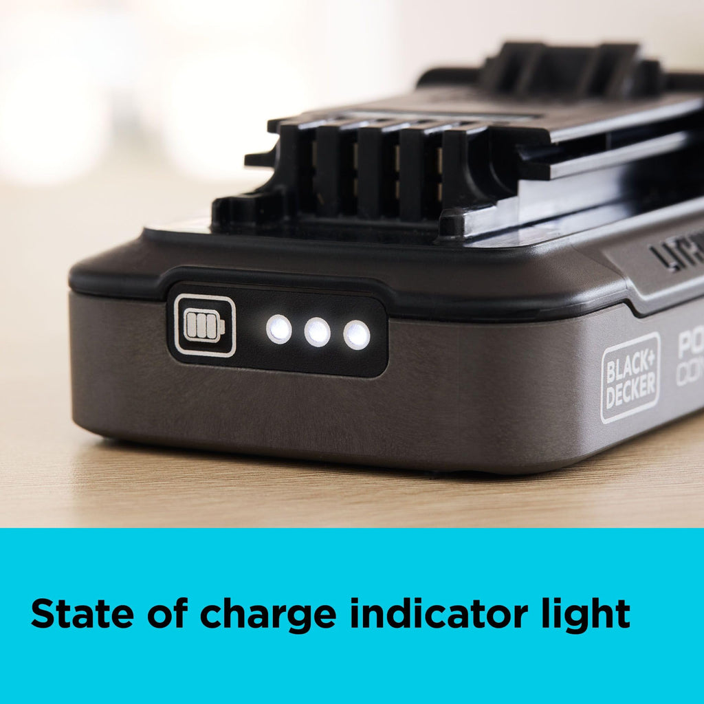 20V MAX 2.0 Ah Battery with State of Charge Indicator A409563
