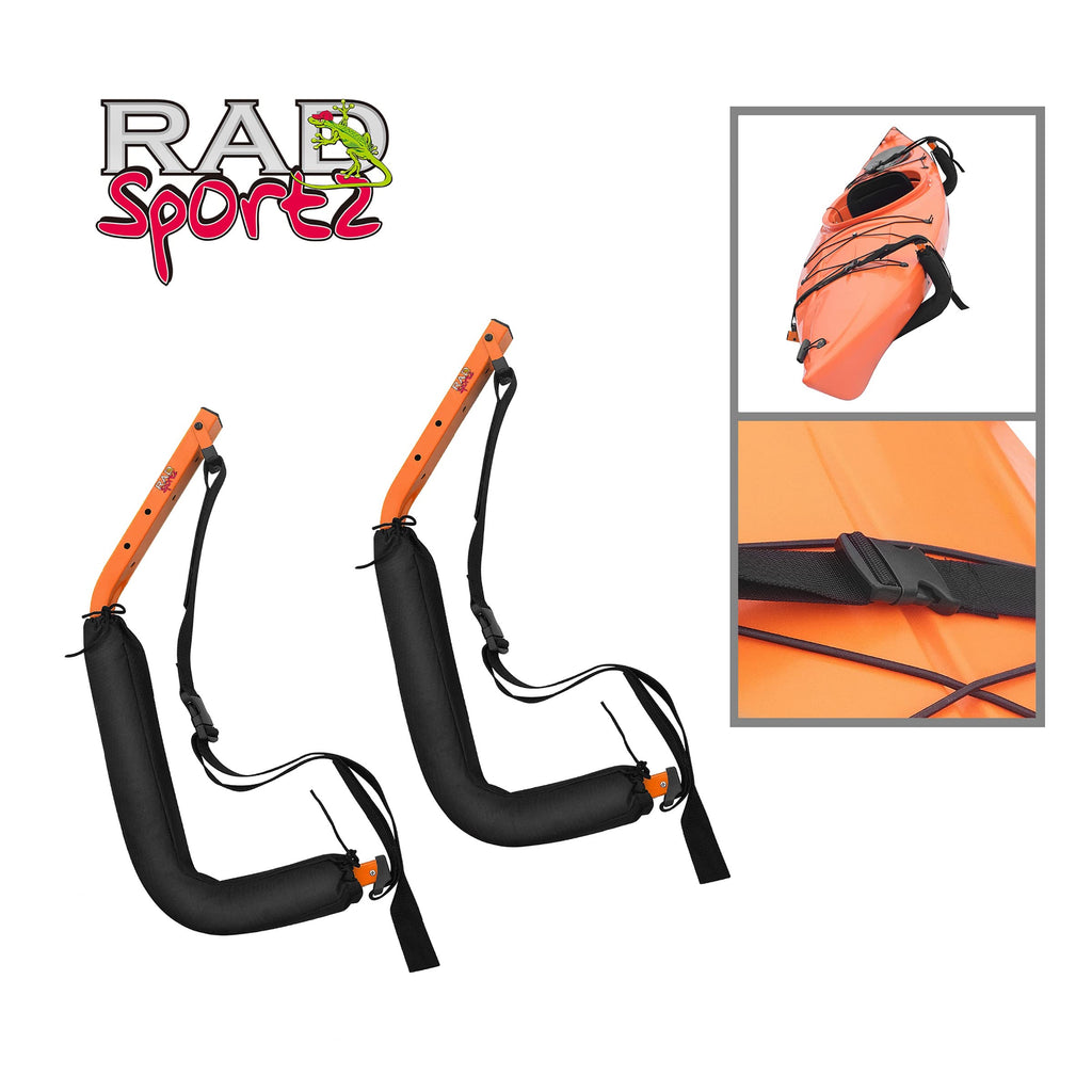 Kayak Storage Hooks Set of 2 Wall Mount 125lbs Capacity F447173