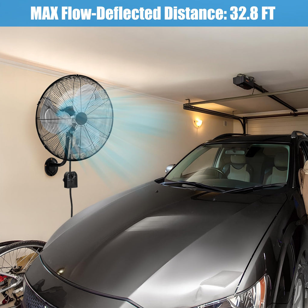 20 Inch Oscillating Wall Fan E399196