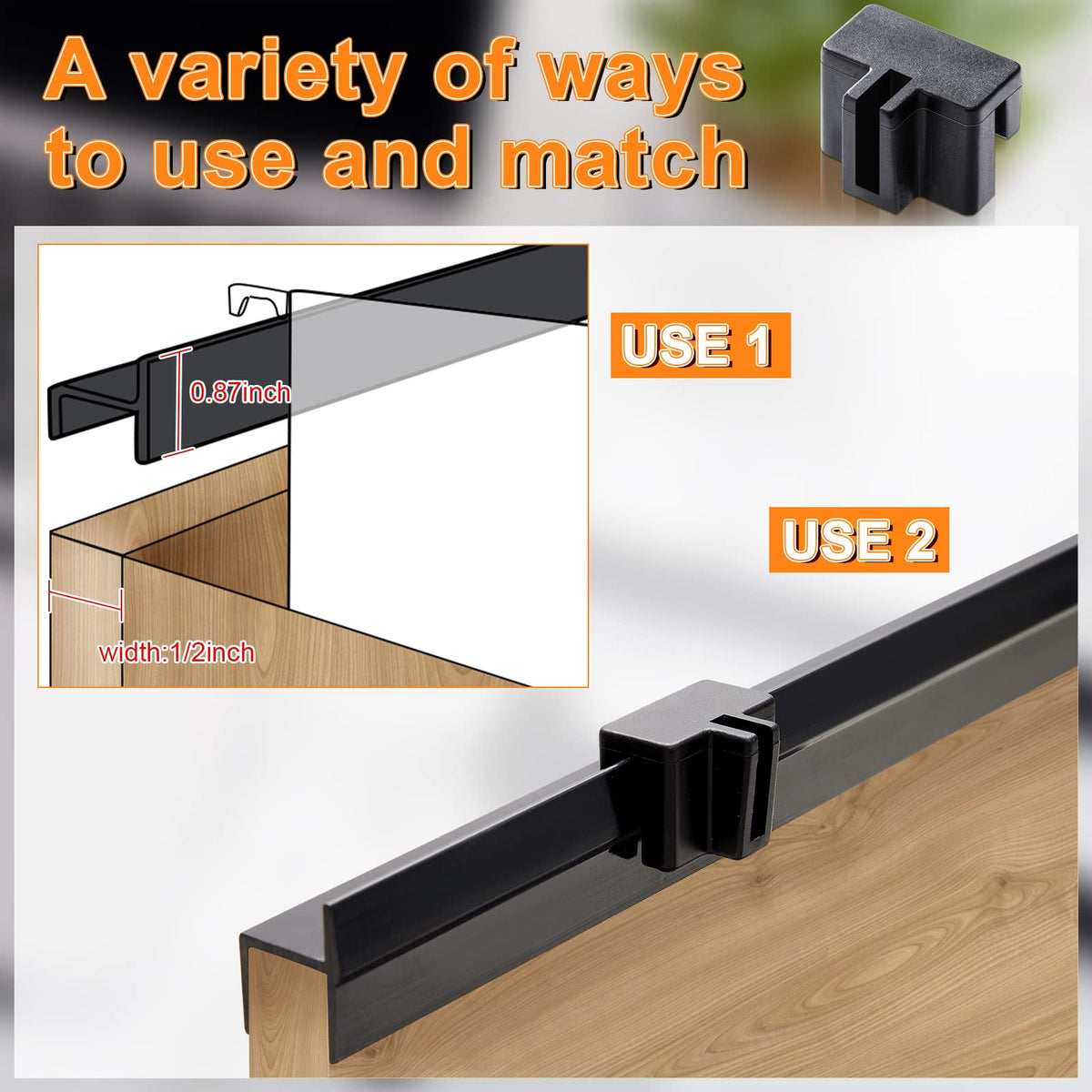 14 Pcs File Cabinet Rails Set I6392