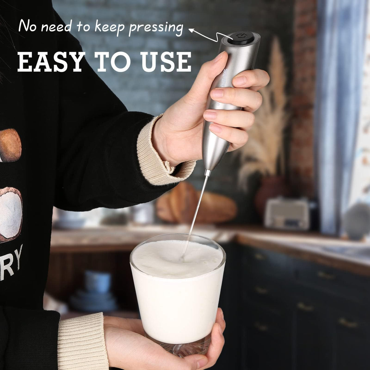 Handheld Electric Milk Frother M536