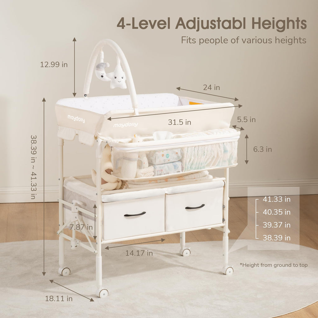 Portable Foldable Waterproof Baby Changing Table K6012