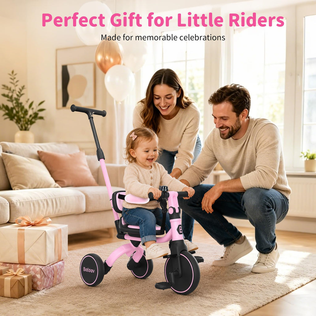 5 in 1 Toddler Tricycle & Balance Bike L6838