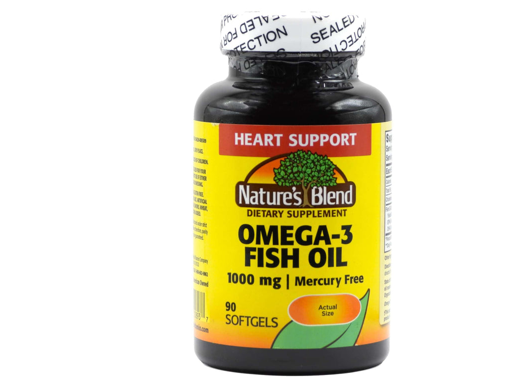 Omega-3 Fish Oil 1000 mg 90 Softgels R88952