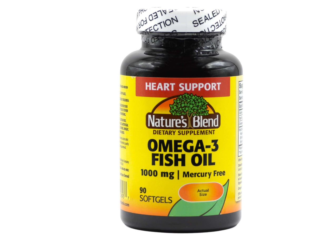 Omega-3 Fish Oil 1000 mg 90 Softgels R88952