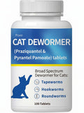 Broad Spectrum Dewormer Tablets for Cats and Kittens, 100 Tablets L6586