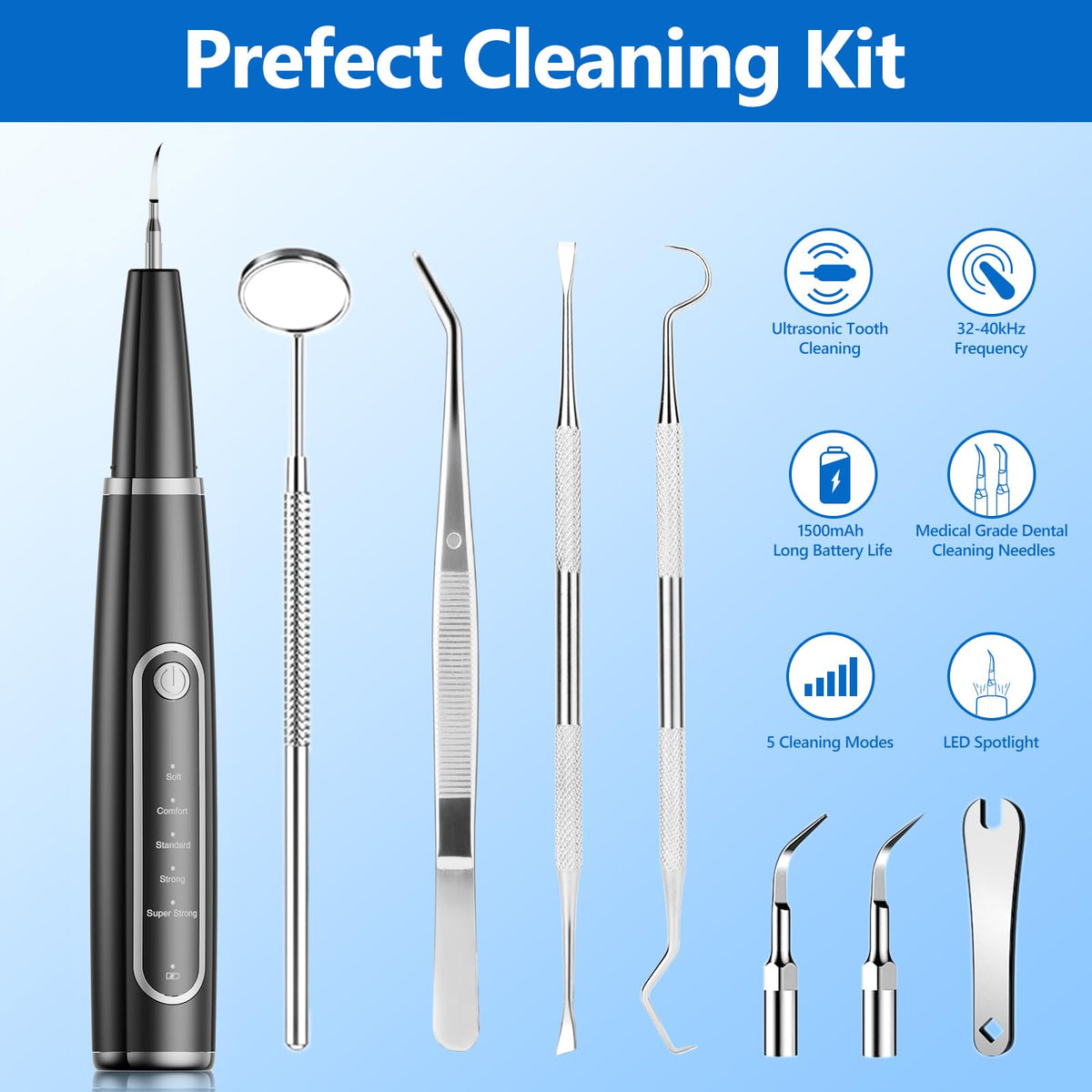 Ultrasonic Dog Teeth Cleaning Kit V776