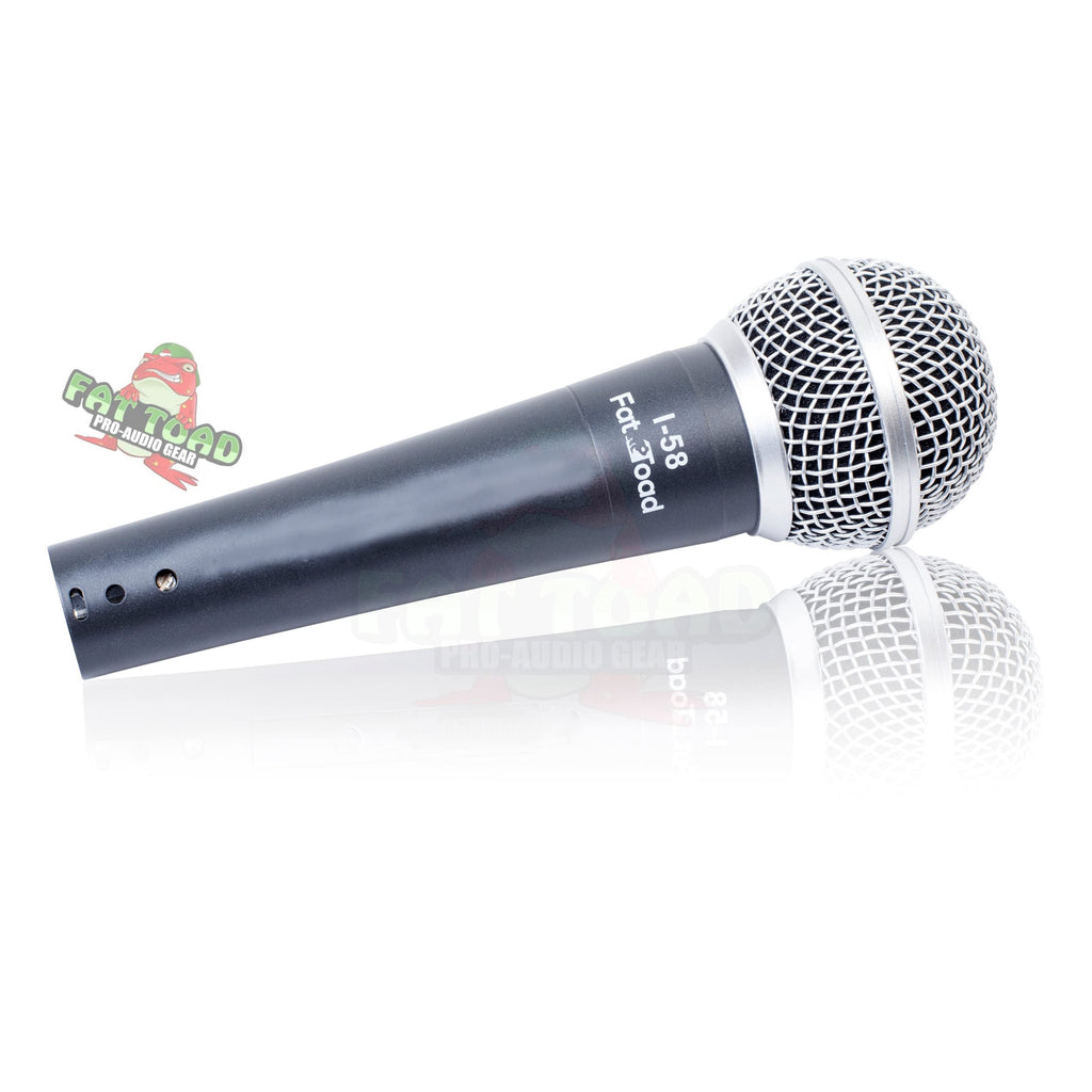 Cardioid Dynamic Handheld Microphones 3-Pack with Clips & XLR Cables I744858