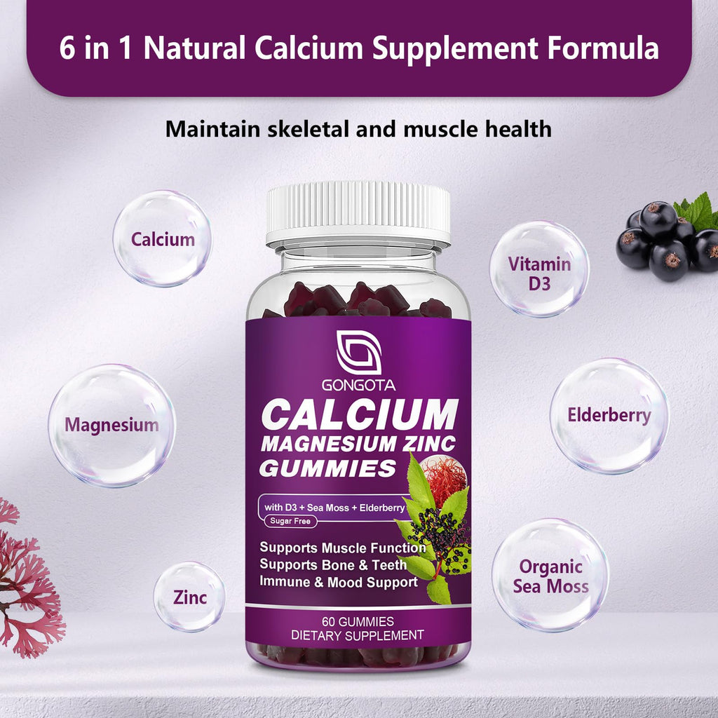 Calcium Magnesium Zinc with Vitamin D3 60 Count F378