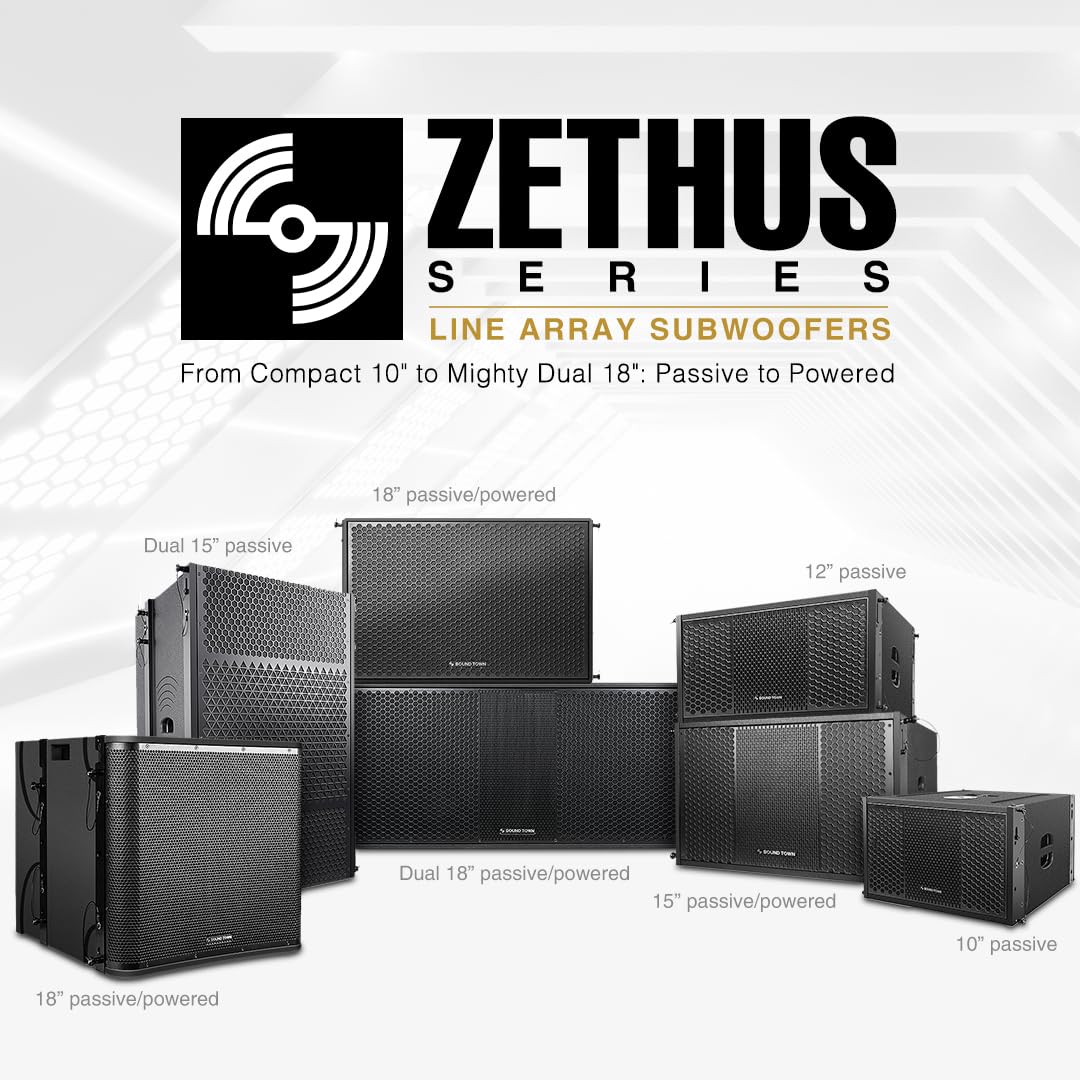 18” 1600W Powered Line Array Subwoofer with DSP M32065