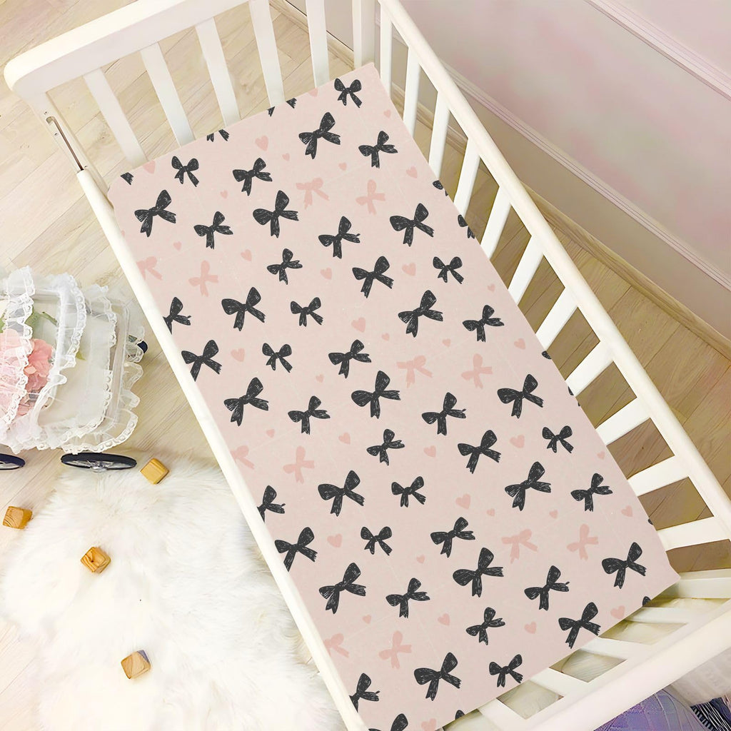 Soft Breathable Microfiber Fitted Crib Sheet I50007