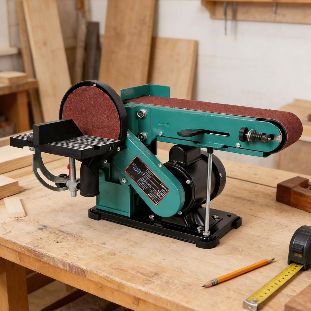 4x36 Inch Belt and 6 Inch Disc Benchtop Sander U233