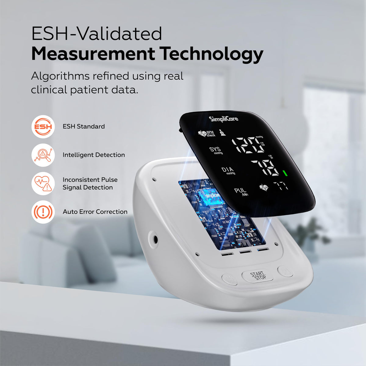 Blood Pressure Monitor with XL Blood Pressure Cuff K38584