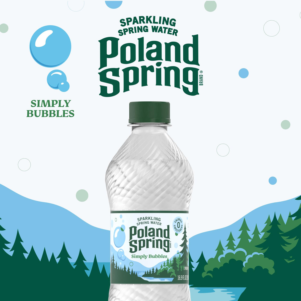 Sparkling Bottled Water 16.9 Fl Oz 8 Pack T19336